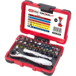 Coffret de 30 embouts de vissage 1/4" à code couleur TORSIONpower® KSTOOLS 918.3010 | 918.3010