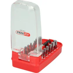 Jeu d'embouts de vissage TORX - TORX percé à code couleur TORSIONplus . 15 pcs KSTOOLS 918.3020 | 918.3020