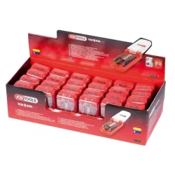 Présentoir jeux d'embouts de vissage TORX- TX percé à code couleur TORSIONpower KSTOOLS 918.3020D | 918.3020D
