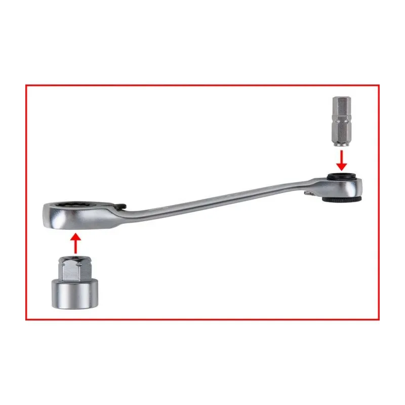 Coffret de douilles traversantes de 5 à 14mm et embouts de vissage 1/4 . 32pcs KSTOOLS 918.3050 | 918.3050 Coffret de douilles traversantes de 5 à 14mm et embouts de vissage 1/4 . 32pcs KSTOOLS 918.3050 | 918.3050