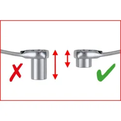 Coffret de douilles traversantes de 5 à 14mm et embouts de vissage 1/4 . 32pcs KSTOOLS 918.3050 | 918.3050