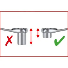 Coffret de douilles traversantes de 5 à 14mm et embouts de vissage 1/4 . 32pcs KSTOOLS 918.3050 | 918.3050
