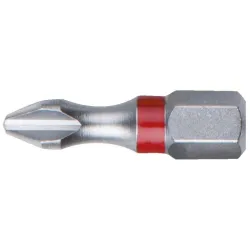 Boite de 5 embouts à code couleur TORSIONpower® . L. 25 mm -1/4"- PHILLIPS® . PH2 KSTOOLS 918.3111 | 918.3111