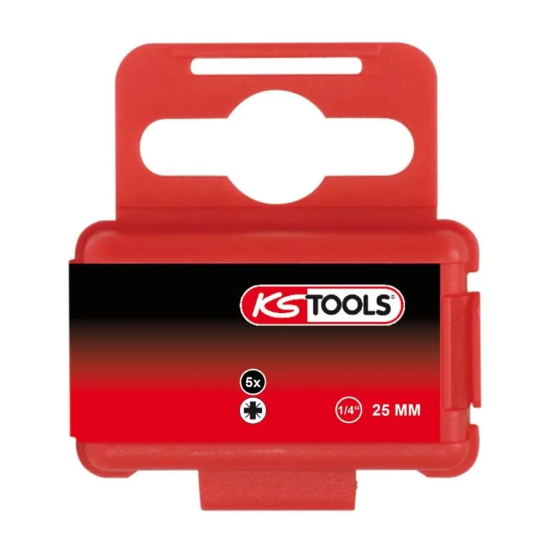 Boite de 5 embouts à code couleur TORSIONpower® . L. 25 mm -1/4"- POZIDRIV® . PZ1 KSTOOLS 918.3206 | 918.3206 Boite de 5 embouts à code couleur TORSIONpower® . L. 25 mm -1/4"- POZIDRIV® . PZ1 KSTOOLS 918.3206 | 918.3206