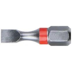 Boite de 5 embouts à code couleur TORSIONpower® . L. 25 mm - 1/4" - Fente . 5 mm KSTOOLS 918.3316 | 918.3316