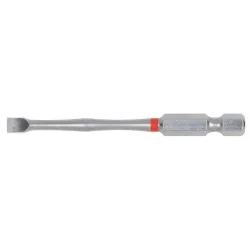 Boite de 5 embouts à code couleur TORSIONpower® . L. 75 mm - 1/4" - Fente . 3 mm KSTOOLS 918.3351 | 918.3351