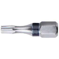 Boite de 5 embouts à code couleur TORSIONpower® . L. 25 mm 1/4" TORX® percé . TB20 KSTOOLS 918.3616 | 918.3616