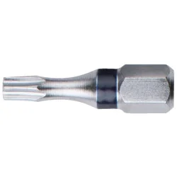 Boite de 5 embouts à code couleur TORSIONpower® . L. 25 mm 1/4" TORX® percé . TB40 KSTOOLS 918.3636 | 918.3636