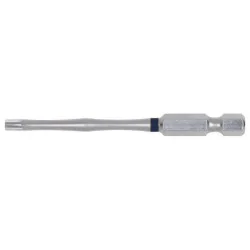 Boite de 5 embouts à code couleur TORSIONpower® . L. 75 mm 1/4" TORX® percé . TB27 KSTOOLS 918.3671 | 918.3671