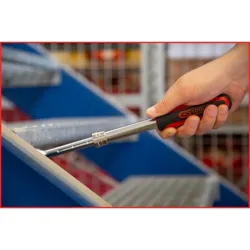 Cliquet télescopique réversible 1/2" à tête articulée . 72 dents KSTOOLS 920.1330 | 920.1330