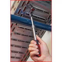 Cliquet télescopique réversible 1/2" à tête articulée . 72 dents KSTOOLS 920.1330 | 920.1330