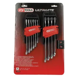 Jeu de 10 clés mixtes métriques - sur support KSTOOLS 922.0050 | 922.0050