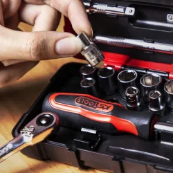 Coffret de douilles et accessoires ULTIMATE® 1/4" . 27 pièces KSTOOLS 922.0626 | 922.0626