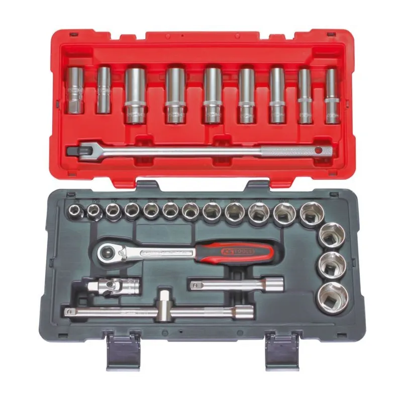 Coffret de douilles et accessoires ULTIMATE® en pouces 1/2" . 30 pièces KSTOOLS 922.0630 | 922.0630 Coffret de douilles et accessoires ULTIMATE® en pouces 1/2" . 30 pièces KSTOOLS 922.0630 | 922.0630
