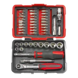 Coffret de douilles et accessoires ULTIMATE® 1/4" . 44 pièces KSTOOLS 922.0644 | 922.0644