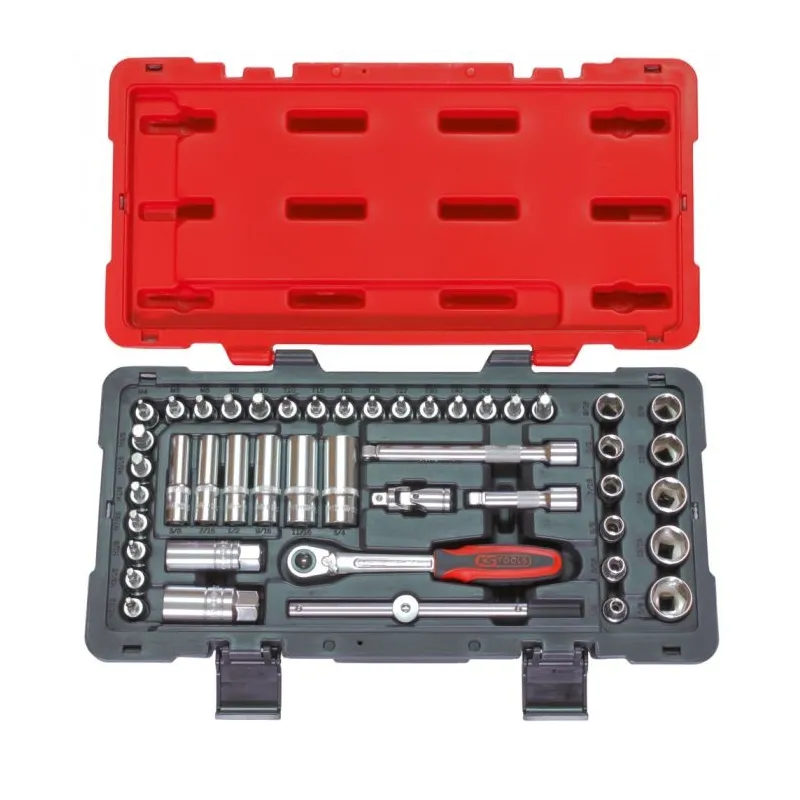 Coffret de douilles et accessoires ULTIMATE® en pouces 3/8" . 46 pièces KSTOOLS 922.0646 | 922.0646 Coffret de douilles et accessoires ULTIMATE® en pouces 3/8" . 46 pièces KSTOOLS 922.0646 | 922.0646