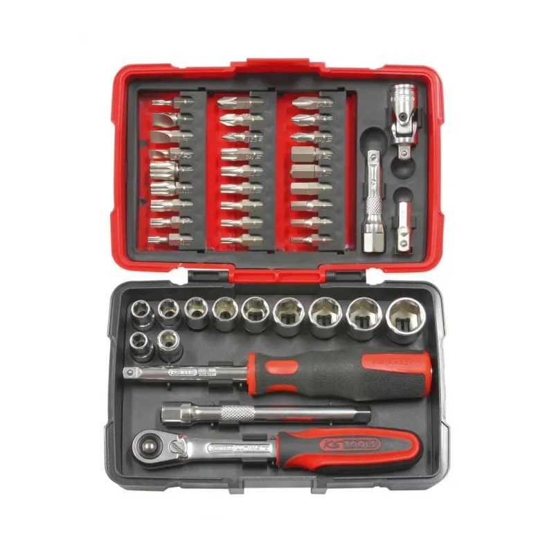 Coffret de douilles et accessoires ULTIMATE® en pouces 1/4" . 44 pièces KSTOOLS 922.0647 | 922.0647 Coffret de douilles et accessoires ULTIMATE® en pouces 1/4" . 44 pièces KSTOOLS 922.0647 | 922.0647