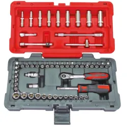 Coffret de douilles et accessoires ULTIMATE® 1/4" . 54 pièces KSTOOLS 922.0654 | 922.0654