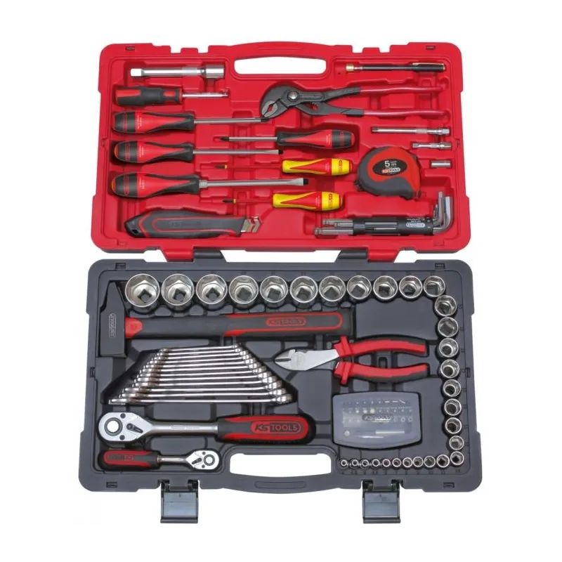 Coffret de douilles et accessoires ULTIMATE® 1/4" - 1/2" . 101 pièces KSTOOLS 922.0701 | 922.0701 Coffret de douilles et accessoires ULTIMATE® 1/4" - 1/2" . 101 pièces KSTOOLS 922.0701 | 922.0701