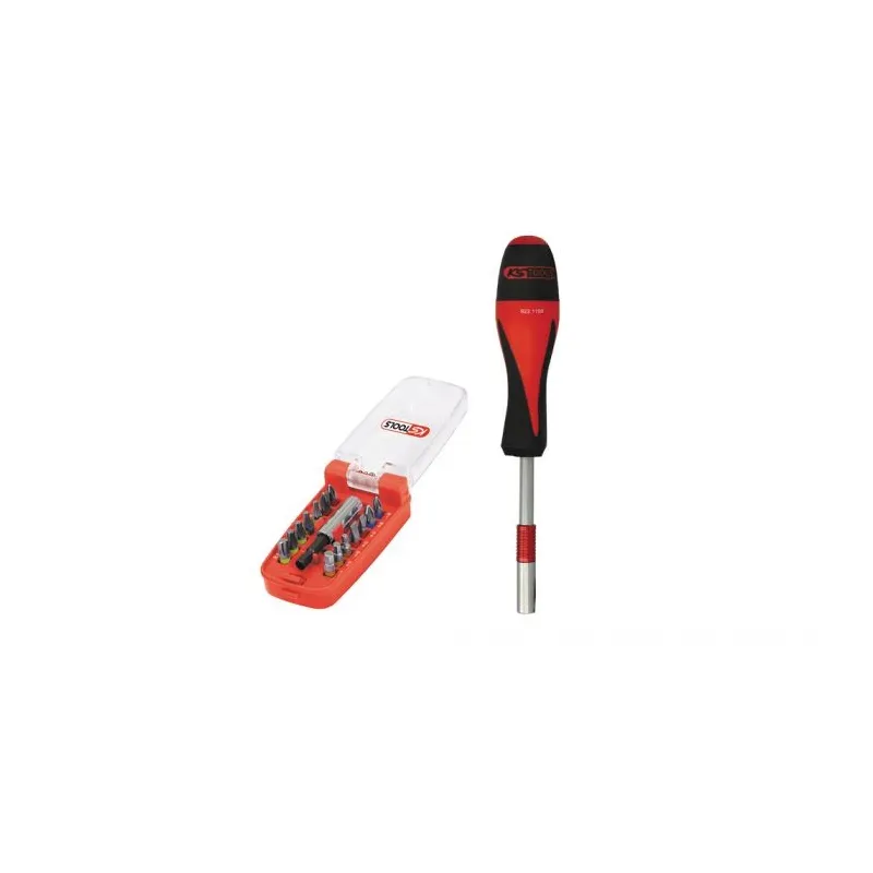 Tournevis porte-embouts ULTIMATE et 15 embouts de vissage TORSIONpower KSTOOLS 922.1199-A1 | 922.1199-A1 Tournevis porte-embouts ULTIMATE et 15 embouts de vissage TORSIONpower KSTOOLS 922.1199-A1 | 922.1199-A1