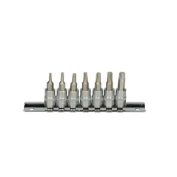 Jeu de 7 douilles tournevis ULTIMATE® TORX® 1/4" KSTOOLS 922.1486 | 922.1486