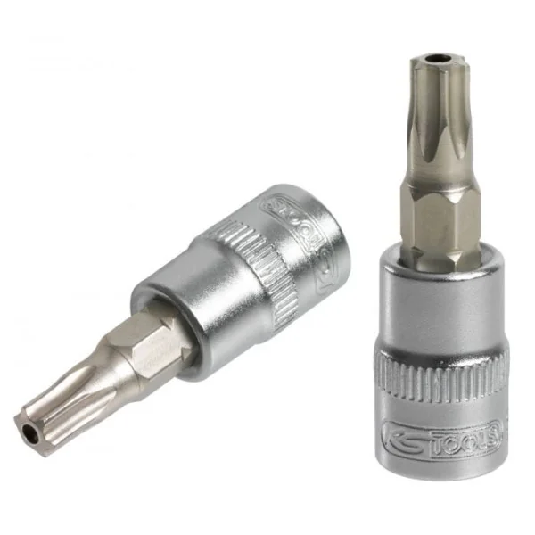 Douille tournevis ULTIMATE® TORX® percé 1/4" . L.37 mm - T27 KSTOOLS 922.1496 | 922.1496