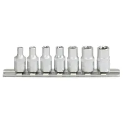 Rail de 7 douilles ULTIMATE® TORX® 1/4" KSTOOLS 922.1539 | 922.1539