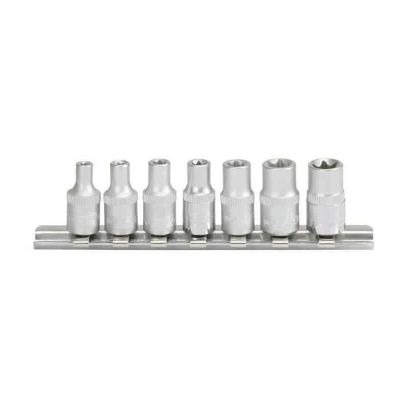 Rail de 7 douilles ULTIMATE® TORX® 1/4" KSTOOLS 922.1539 | 922.1539 Rail de 7 douilles ULTIMATE® TORX® 1/4" KSTOOLS 922.1539 | 922.1539