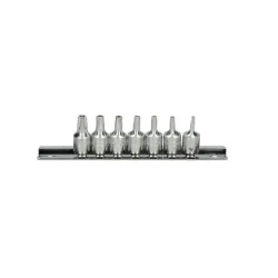Rail de douilles tournevis ULTIMATE® 5 pans percés 1/4" . TS 10 à TS 40 KSTOOLS 922.1540 | 922.1540