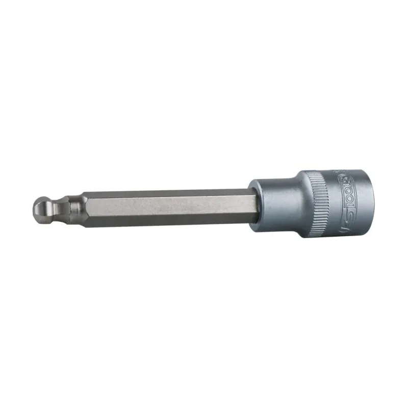 Douille tournevis 6 pans à tête sphérique ULTIMATE® 1/2" . L.110 mm - 5 mm KSTOOLS 922.1755 | 922.1755 Douille tournevis 6 pans à tête sphérique ULTIMATE® 1/2" . L.110 mm - 5 mm KSTOOLS 922.1755 | 922.1755