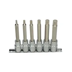Rail de 6 douilles tournevis XZN® . L.110 mm - 1/2" - M5 à M14 KSTOOLS 922.1825 | 922.1825