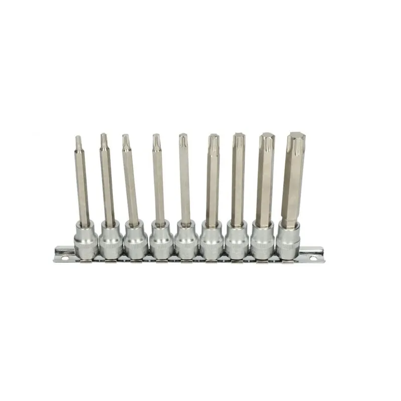 Rail de 9 douilles tournevis TORX® 3/8" . T20 à T60 KSTOOLS 922.3896 | 922.3896 Rail de 9 douilles tournevis TORX® 3/8" . T20 à T60 KSTOOLS 922.3896 | 922.3896