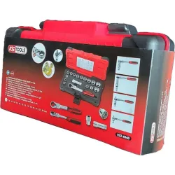 Coffret de douilles traversantes TRIPLEplus® 3/8" - 1/2" - 10 à 24 mm KSTOOLS 922.4040 | 922.4040