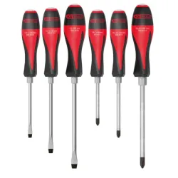 Boîte de 6 tournevis ULTIMATEmax® . 5 .5 à 8 mm - PH1 à PH3 KSTOOLS 922.6110 | 922.6110