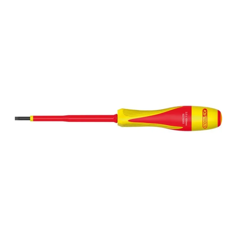 Tournevis Fente bi-matière isolé 1000V . 3 .5x100 mm KSTOOLS 922.6203 | 922.6203 Tournevis Fente bi-matière isolé 1000V . 3 .5x100 mm KSTOOLS 922.6203 | 922.6203