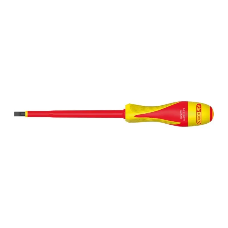 Tournevis Fente bi-matière isolé 1000V . 6 .5x150 mm KSTOOLS 922.6206 | 922.6206 Tournevis Fente bi-matière isolé 1000V . 6 .5x150 mm KSTOOLS 922.6206 | 922.6206