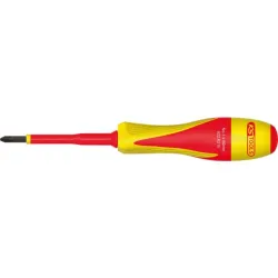 Tournevis PHILLIPS® bi-matière isolé 1000V . PH1 - 80x190 mm KSTOOLS 922.6210 | 922.6210