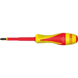 Tournevis PHILLIPS® bi-matière isolé 1000V . PH2 - 100x220 mm KSTOOLS 922.6211 | 922.6211