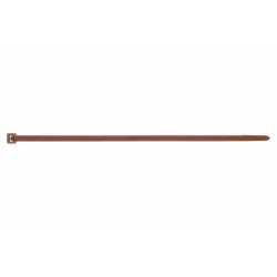 INDEX Collier de serrage. Couleurs Marron (2,5 x 100 100 pièces.) BC25100MA | BC25100MA