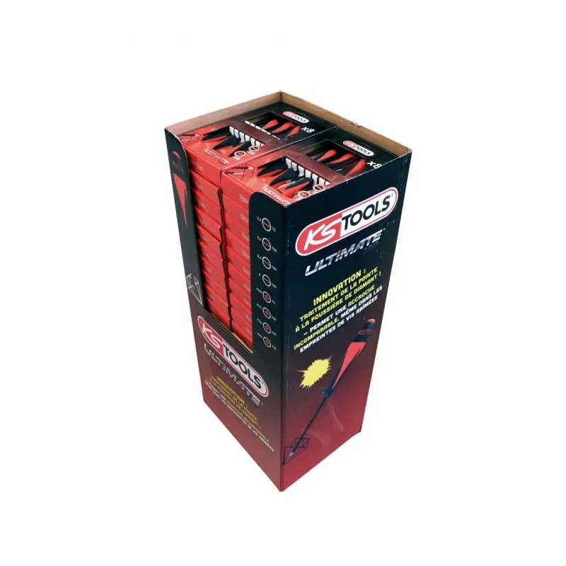 Display de 20 jeux de 8 tournevis ULTIMATEgrip . Fente - PH KSTOOLS 922.6420D | 922.6420D Display de 20 jeux de 8 tournevis ULTIMATEgrip . Fente - PH KSTOOLS 922.6420D | 922.6420D