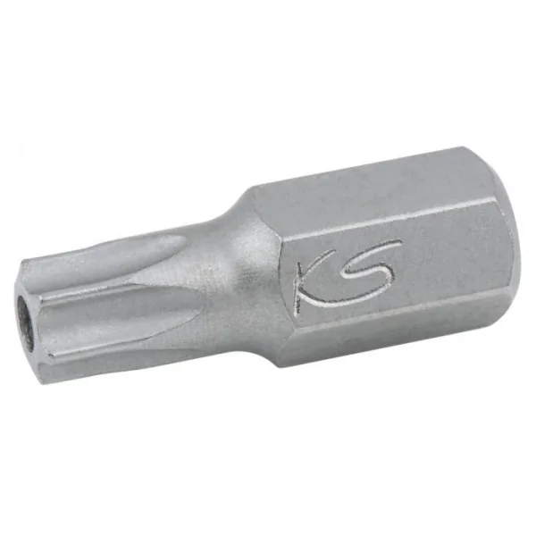 Embout de vissage TORX® percé . L.30 mm - A 10 mm - T27 KSTOOLS 930.2127 | 930.2127 Embout de vissage TORX® percé . L.30 mm - A 10 mm - T27 KSTOOLS 930.2127 | 930.2127