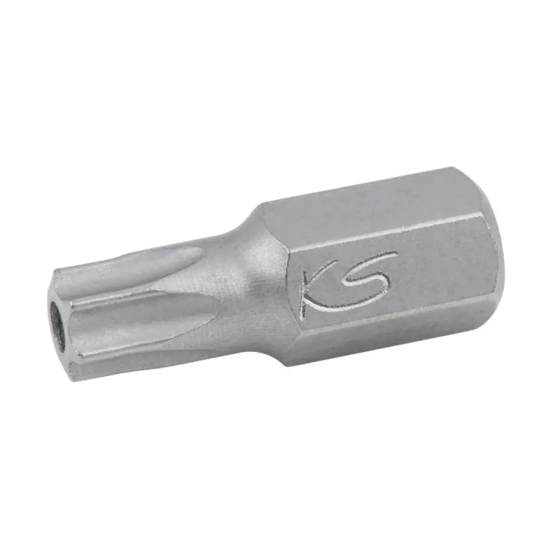 Embout de vissage TORX® percé . L.30 mm - A 10 mm - T55 KSTOOLS 930.2155 | 930.2155 Embout de vissage TORX® percé . L.30 mm - A 10 mm - T55 KSTOOLS 930.2155 | 930.2155