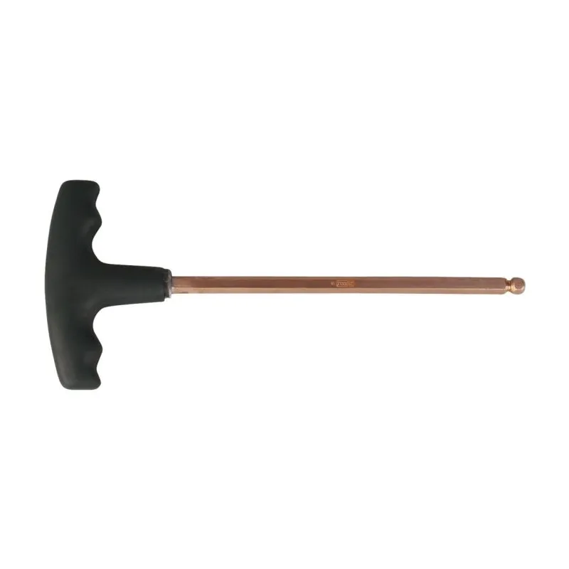Clé mâle tête sphérique poignée en "T" BERYLLIUMplus 10mm . 255mm KSTOOLS 962.0965 | 962.0965 Clé mâle tête sphérique poignée en "T" BERYLLIUMplus 10mm . 255mm KSTOOLS 962.0965 | 962.0965