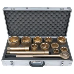 Coffret de douilles BRONZEplus 1" . 13 pièces KSTOOLS 963.1067 | 963.1067