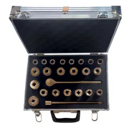 Coffret de douilles BRONZEplus . 24 pièces KSTOOLS 963.1290 | 963.1290