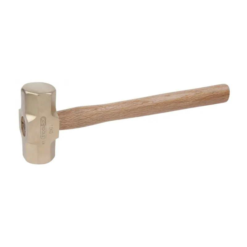 Massette octogonales BRONZEplus manche hickory . tête 3500g . 900mm KSTOOLS 963.2083 | 963.2083 Massette octogonales BRONZEplus manche hickory . tête 3500g . 900mm KSTOOLS 963.2083 | 963.2083