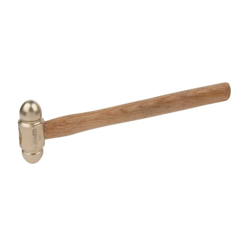Marteau à panne sphérique BRONZEplus manche hickory . tête 700g . 340mm KSTOOLS 963.2112 | 963.2112 Marteau à panne sphérique BRONZEplus manche hickory . tête 700g . 340mm KSTOOLS 963.2112 | 963.2112