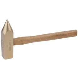 Marteau tête pointue BRONZEplus manche hickory . tête 5000g . 900mm KSTOOLS 963.2133 | 963.2133