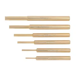 Jeu de chasses goupilles BRONZEplus . 6 pièces KSTOOLS 963.2590 | 963.2590