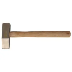 Marteau à piquer les soudures BRONZEplus manche hickory . tête 1300g . 400mm KSTOOLS 963.2595 | 963.2595